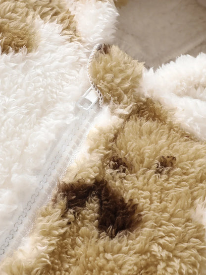 Bambino's Fluffy Teddy Bear Onesie