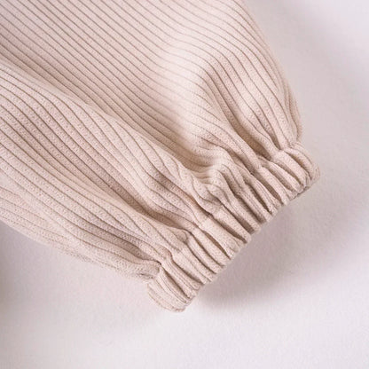 Bambino's Corduroy Overalls Romper