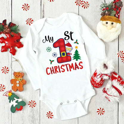 Bambino's First Christmas Romper