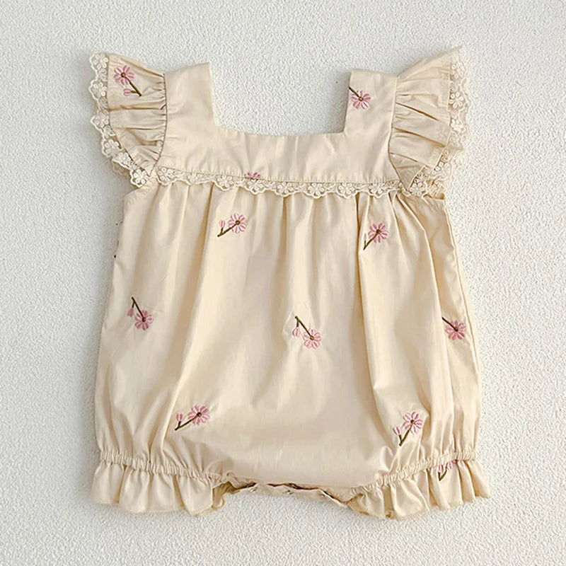 Bambino's Floral Romper