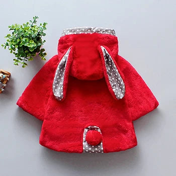 Bambino's Plushy Bunny Ears Jacket