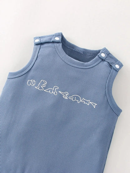 Bambino's Blue Romper