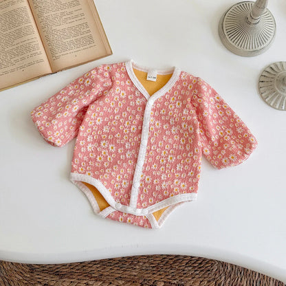 Bambino's Floral Romper