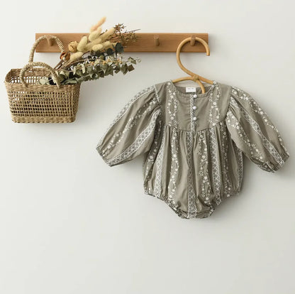 Bambino's Cute Vintage Romper