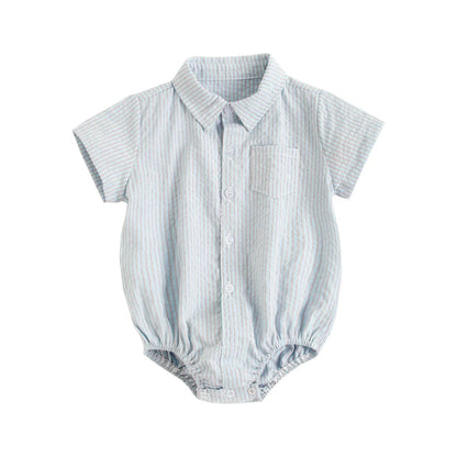 Bambino's Checkered Romper