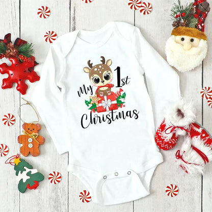 Bambino's First Christmas Romper
