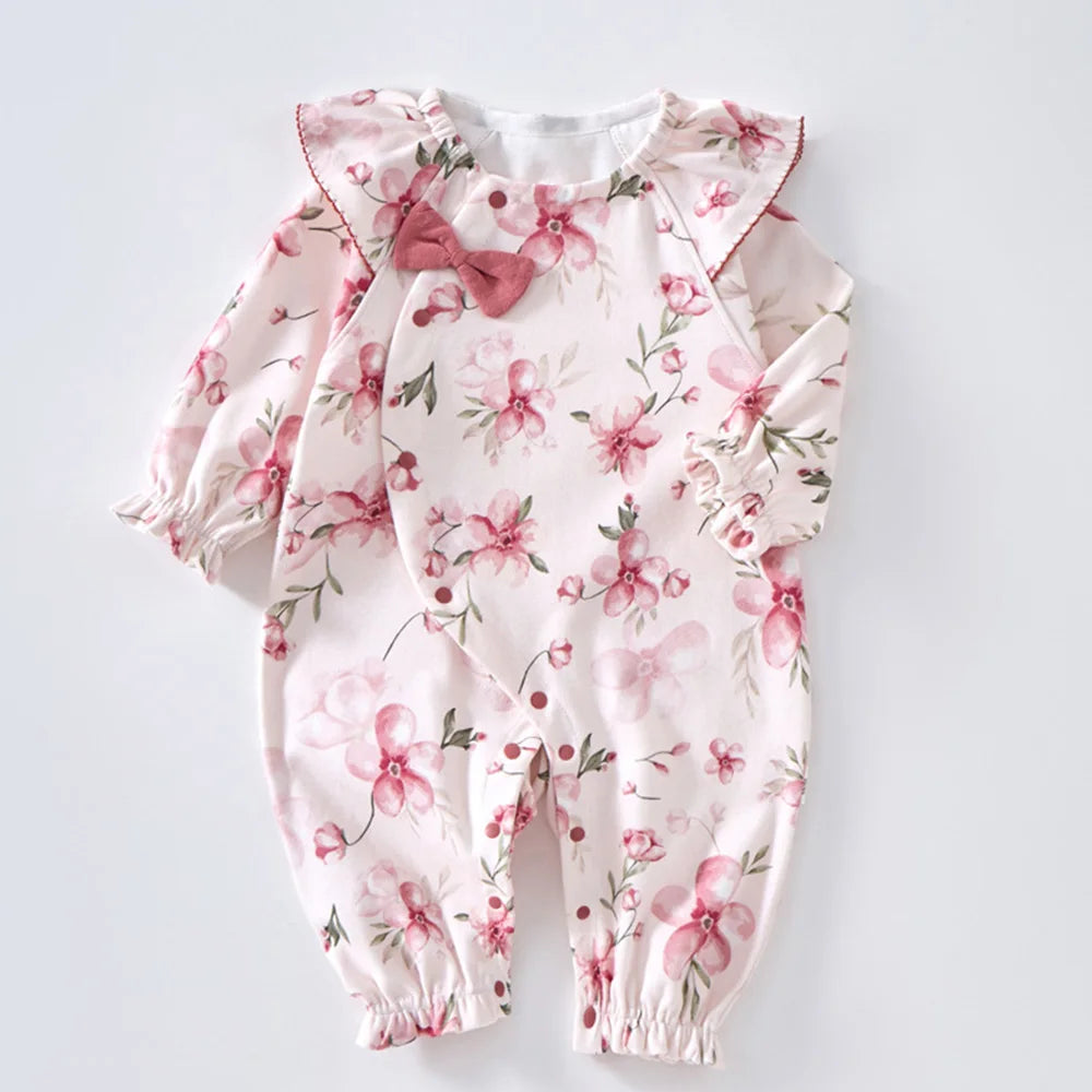 Bambino's Cute Floral Romper
