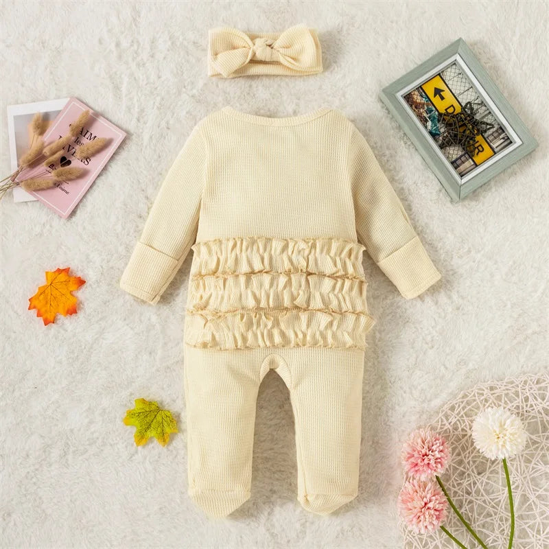 Bambino's Romper And Headband Set