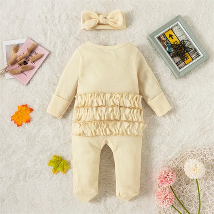 Bambino's Romper And Headband Set