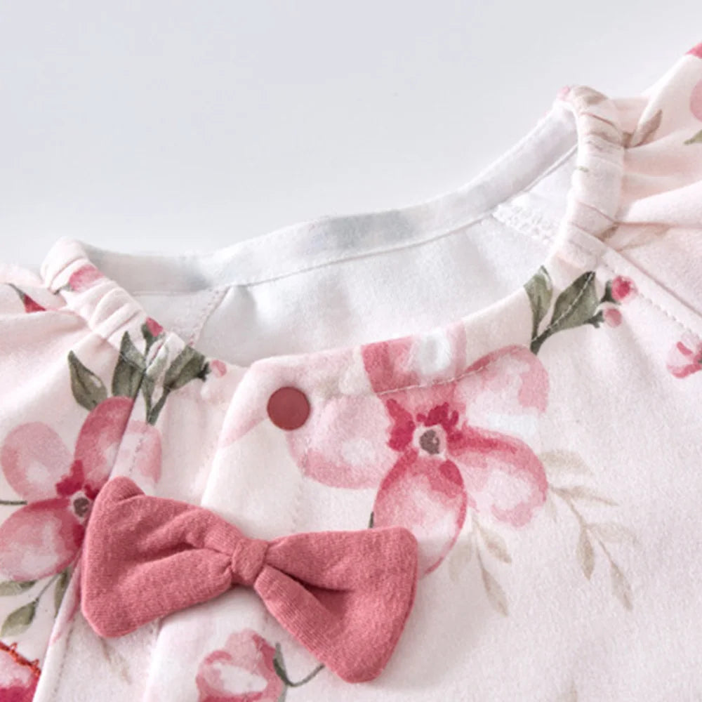 Bambino's Cute Floral Romper