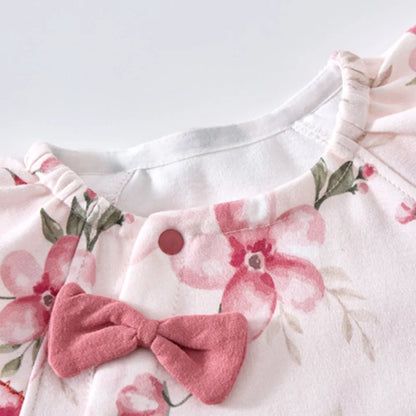 Bambino's Cute Floral Romper