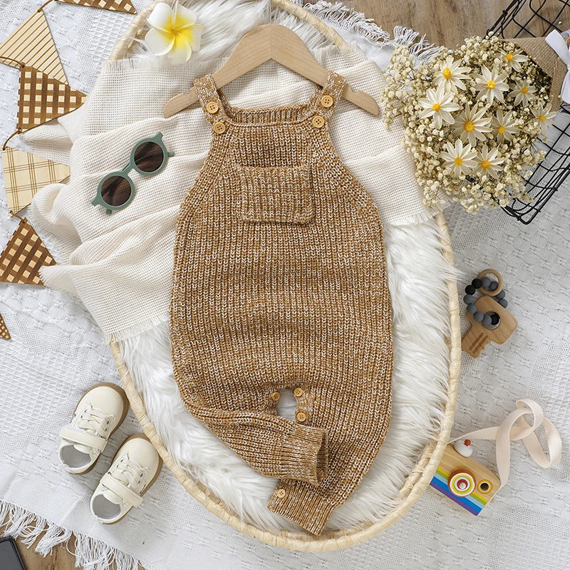 Bambino's Overalls Romper