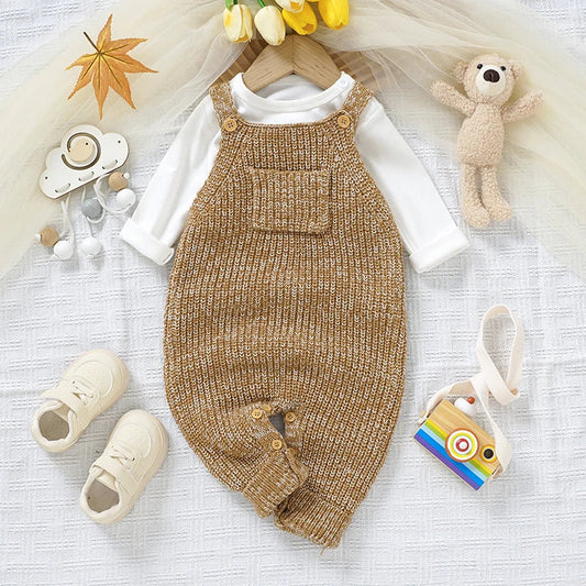 Bambino's Overalls Romper