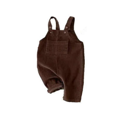 Bambino's Ribbed Overalls