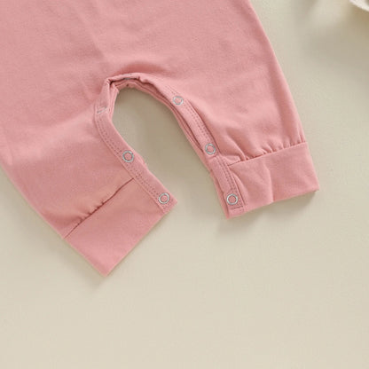 Bambino's Floral Romper And Hat Set