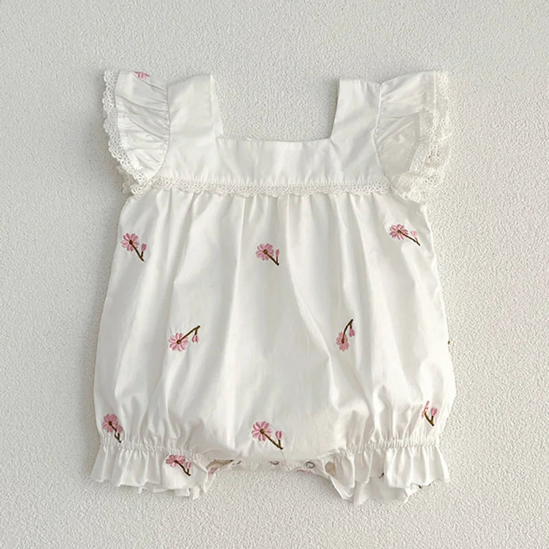 Bambino's Floral Romper