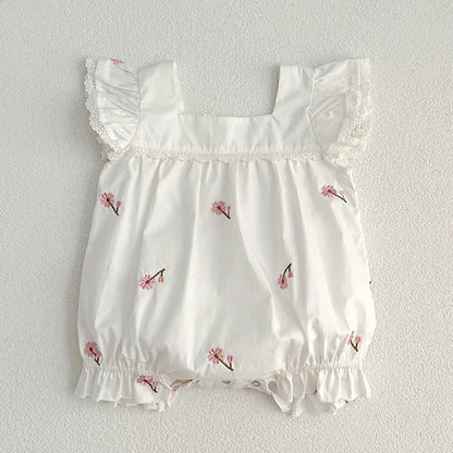 Bambino's Floral Romper