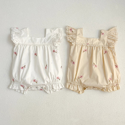 Bambino's Floral Romper