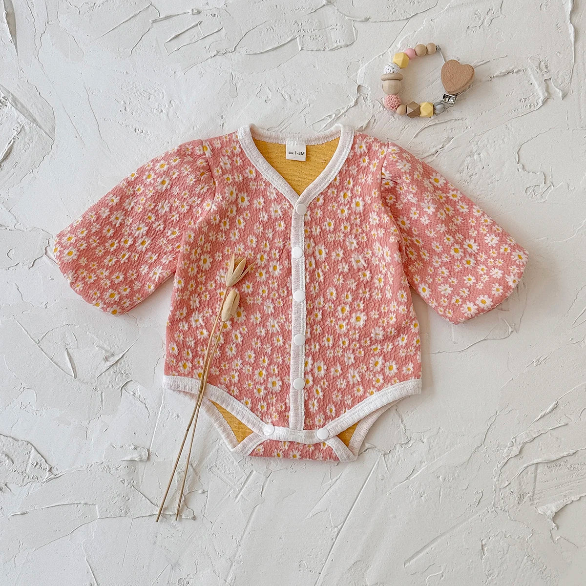 Bambino's Floral Romper
