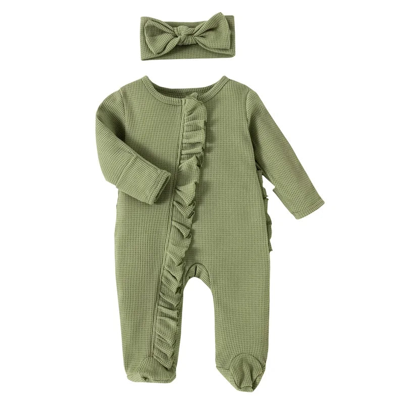 Bambino's Romper And Headband Set