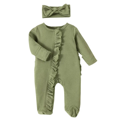 Bambino's Romper And Headband Set