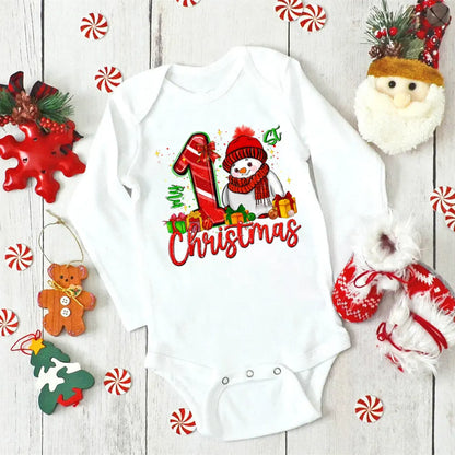 Bambino's First Christmas Romper