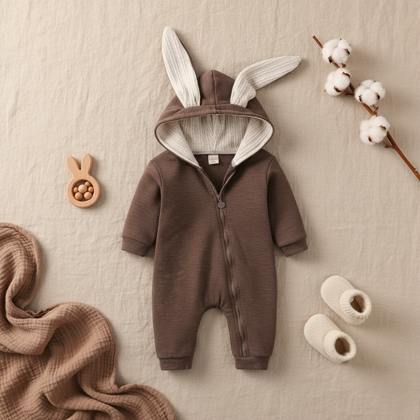 Bambino's Bunny Ears Onesie