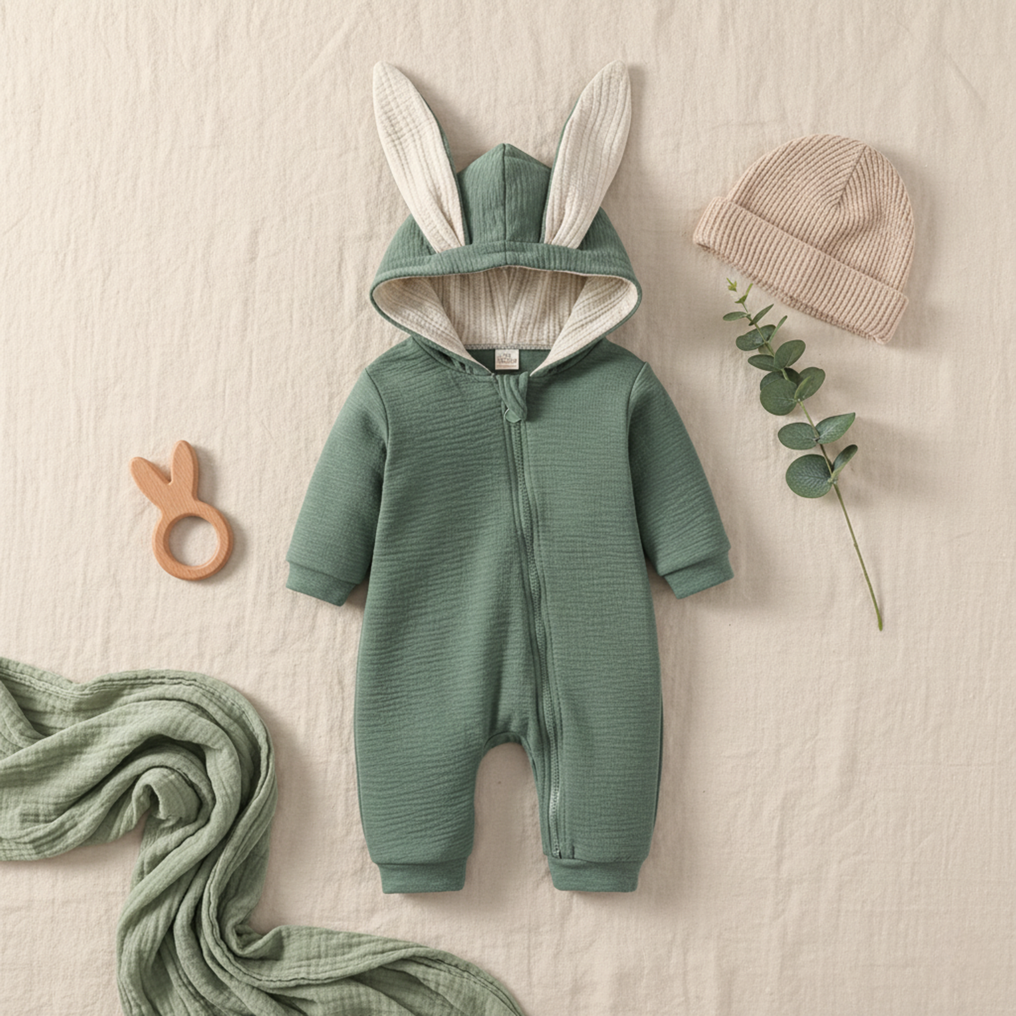 Bambino's Bunny Ears Onesie