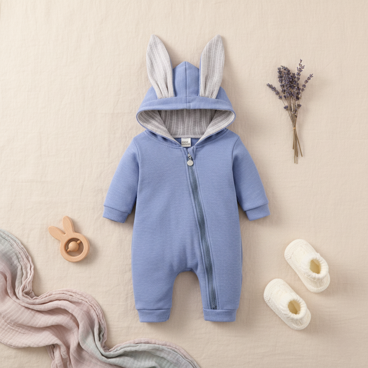 Bambino's Bunny Ears Onesie