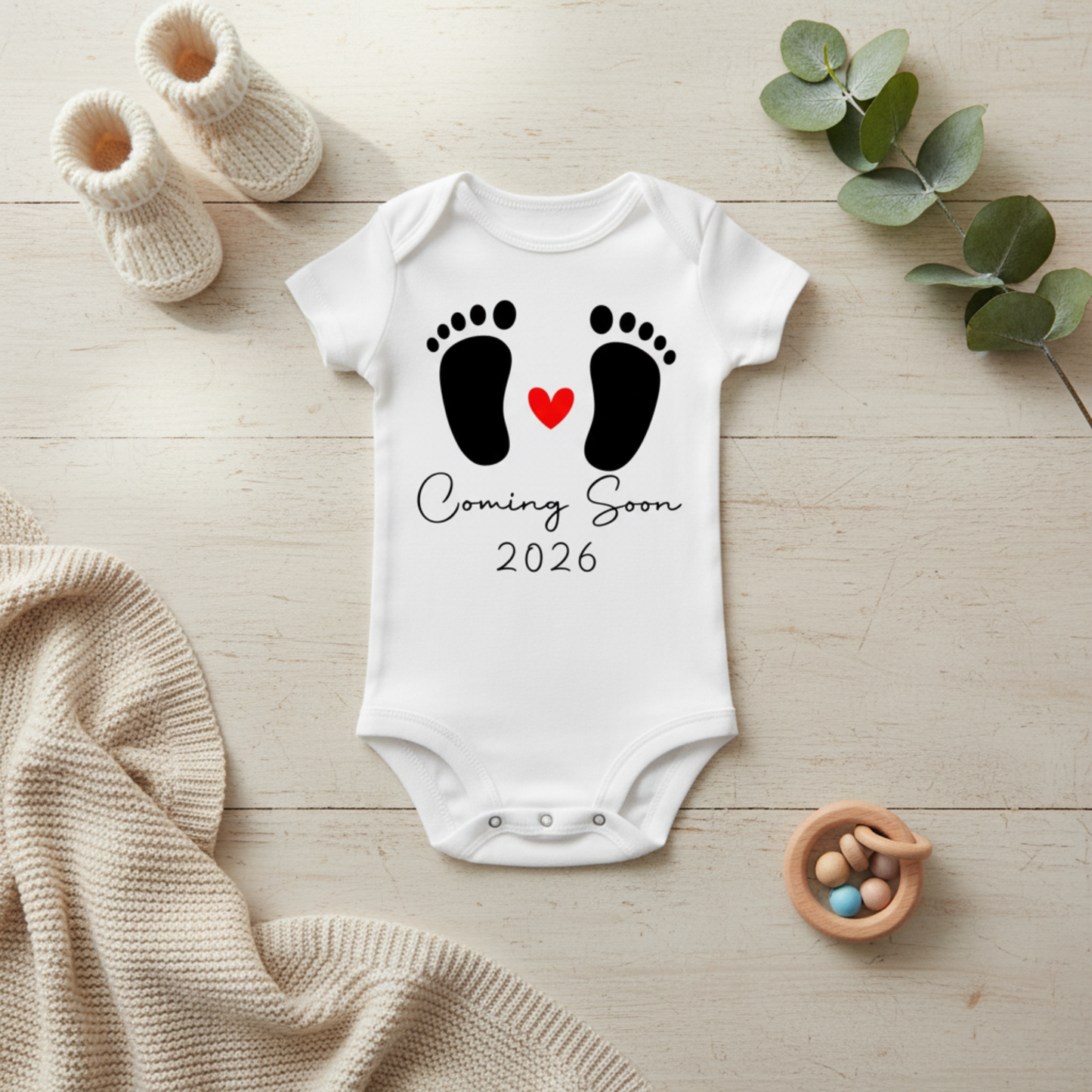 Bambino's Baby On The Way Romper