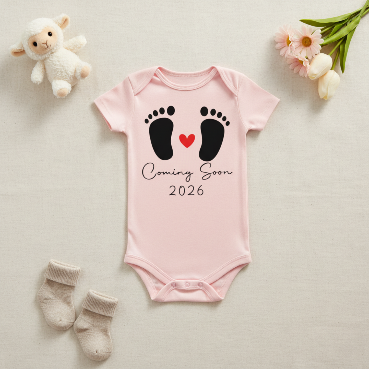 Bambino's Baby On The Way Romper