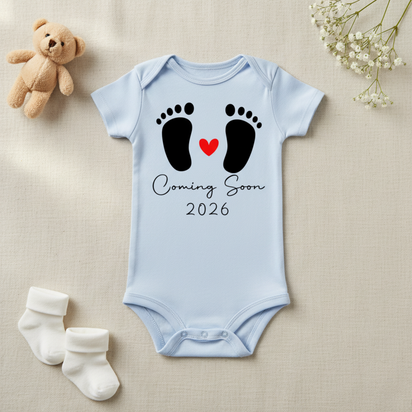 Bambino's Baby On The Way Romper