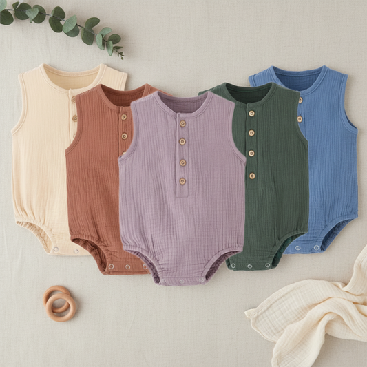 Bambino's Colorful Romper