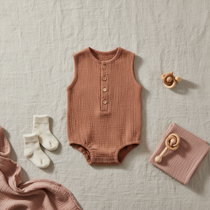 Bambino's Colorful Romper
