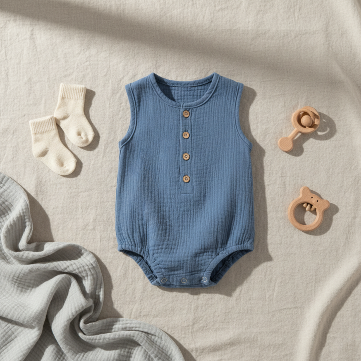 Bambino's Colorful Romper