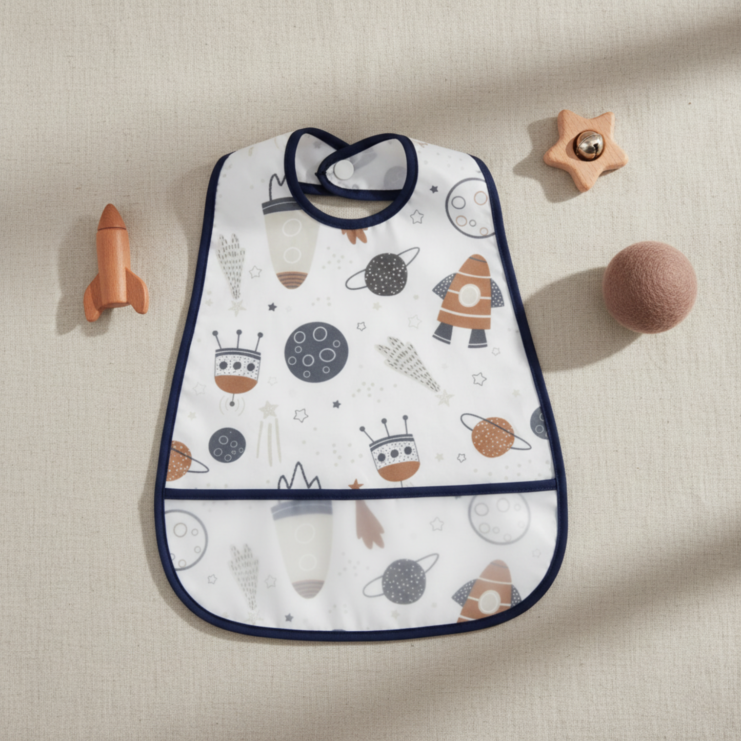 Bambino's Colorful Bibs