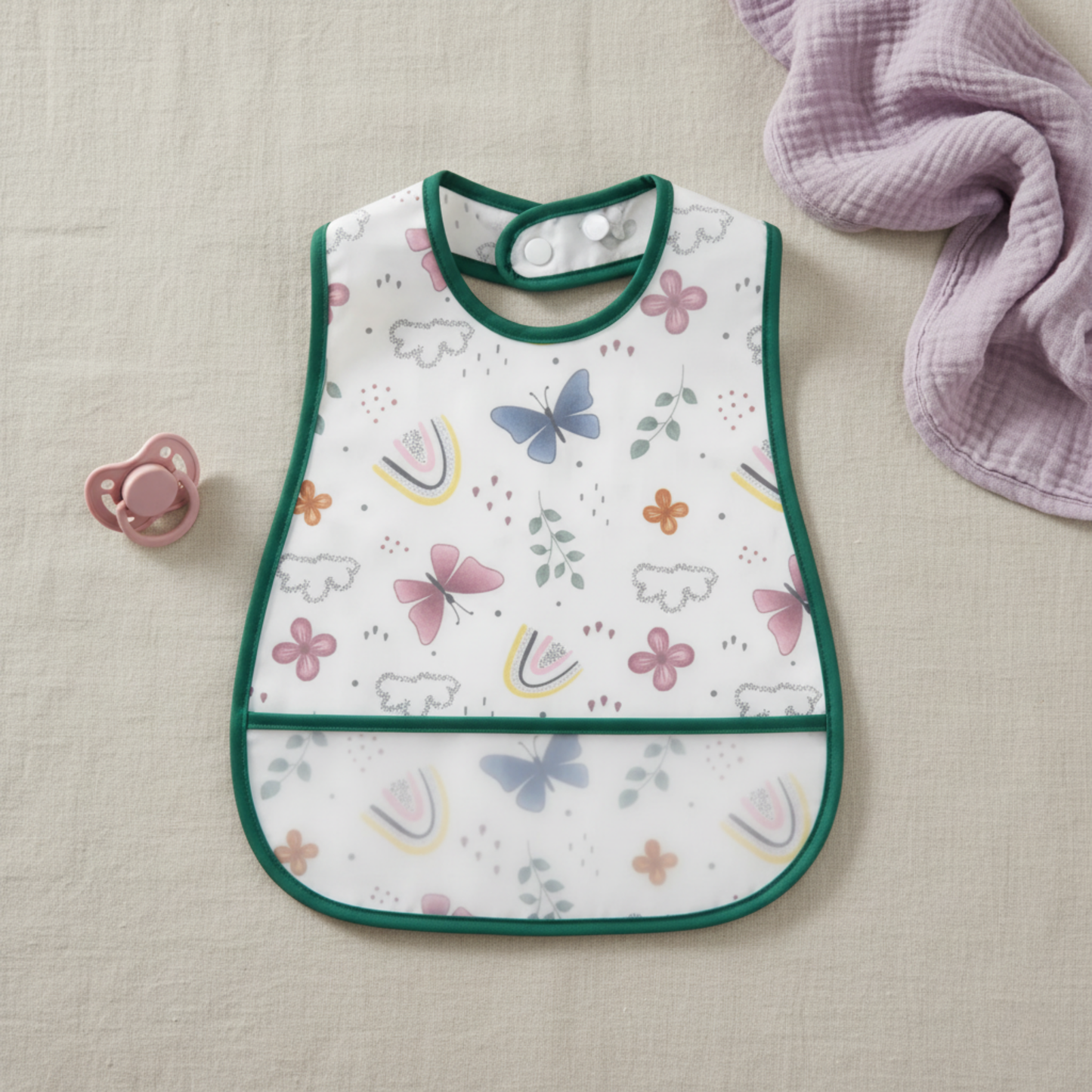 Bambino's Colorful Bibs