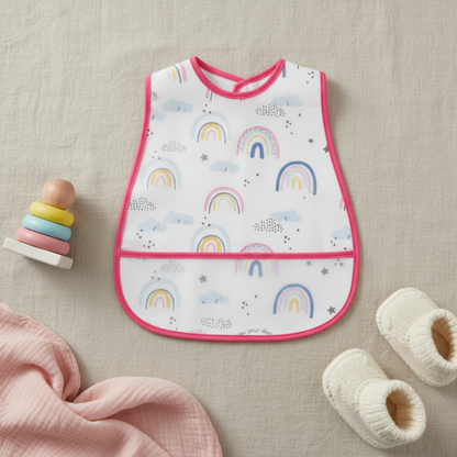 Bambino's Colorful Bibs