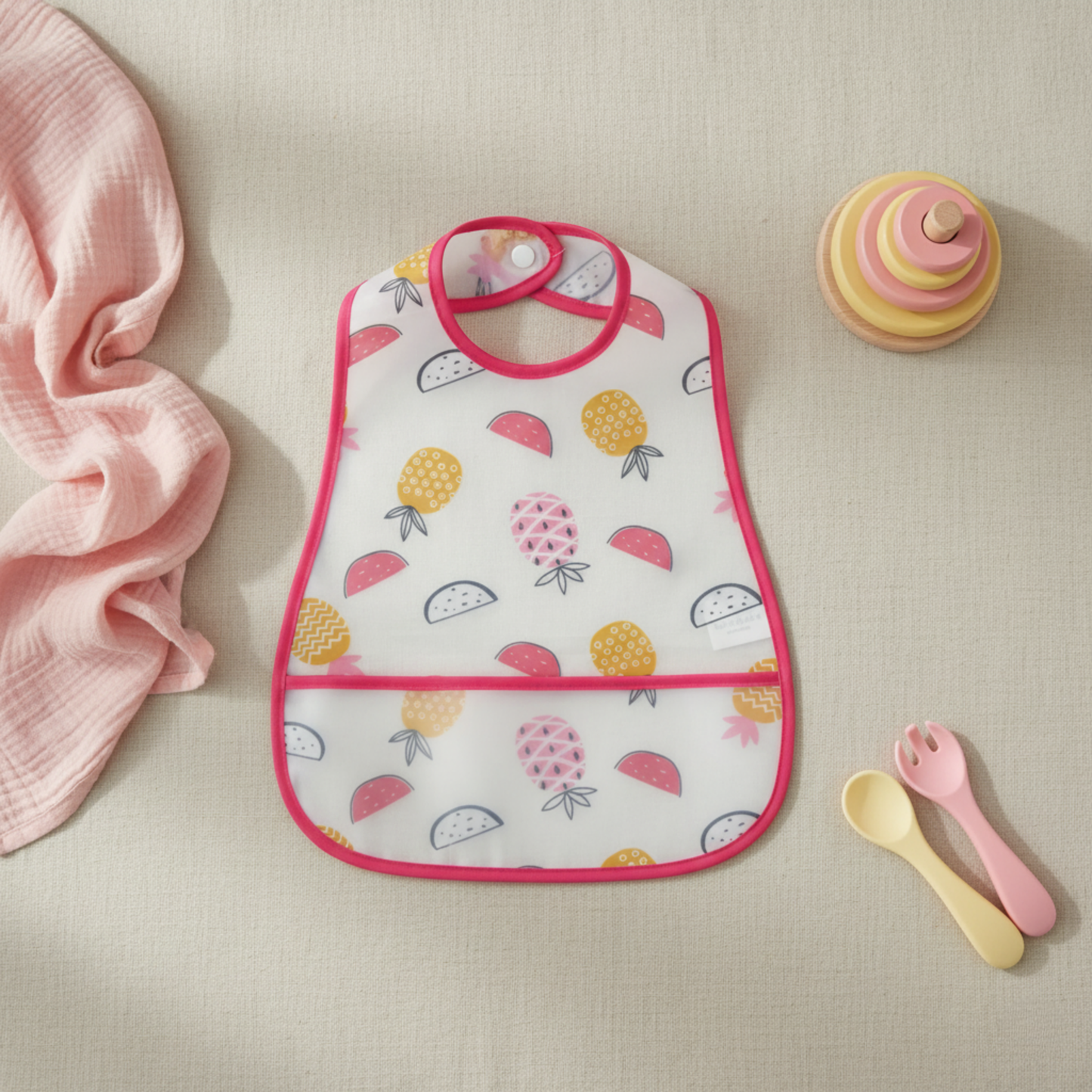 Bambino's Colorful Bibs