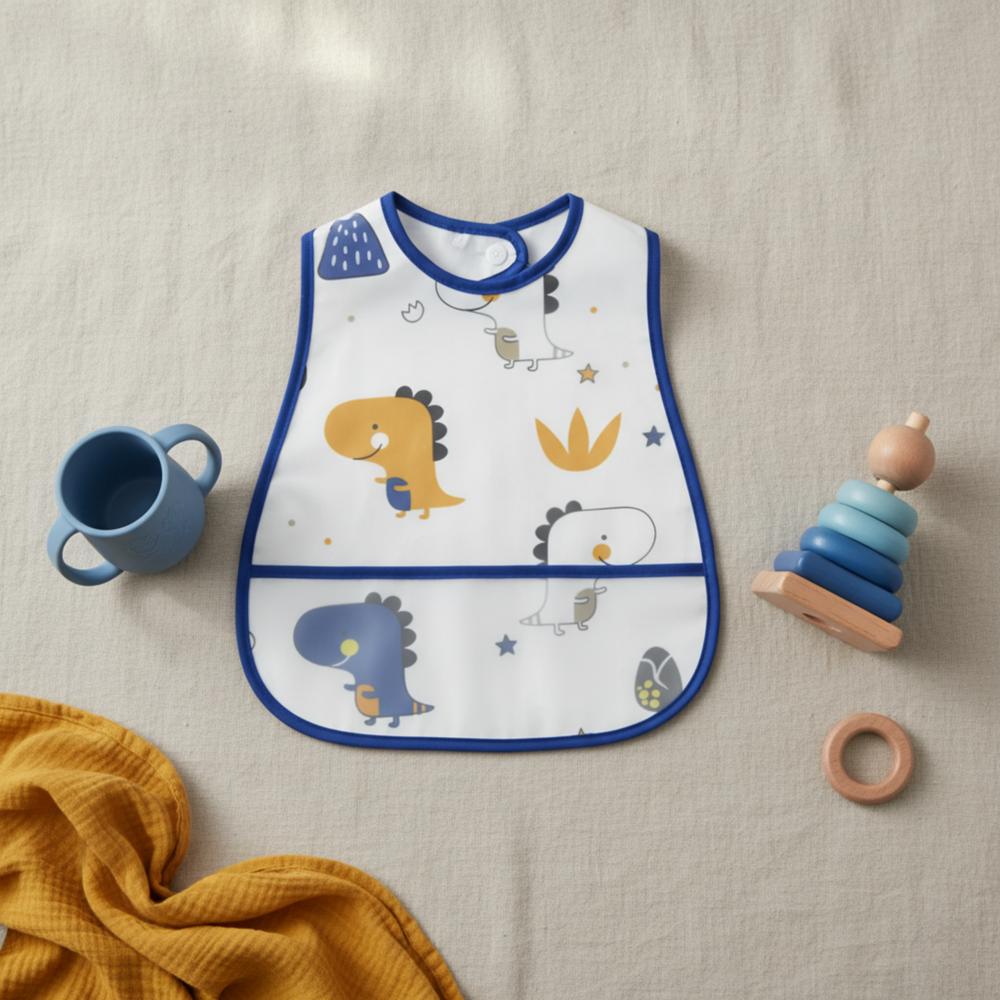 Bambino's Colorful Bibs