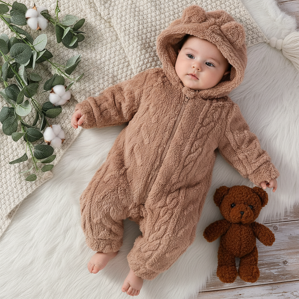 Bambino's Teddy Bear Onesie