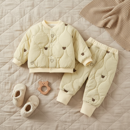 Bambino's Teddy Bear Jacket And Pants Set