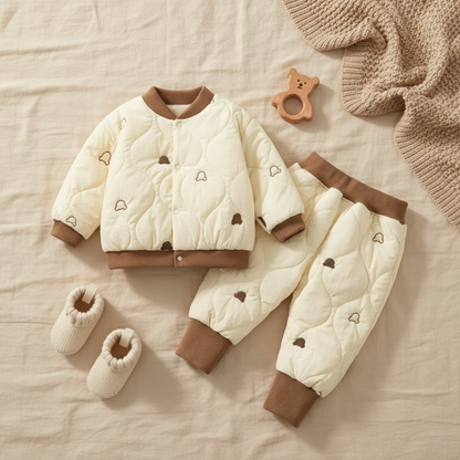 Bambino's Teddy Bear Jacket And Pants Set