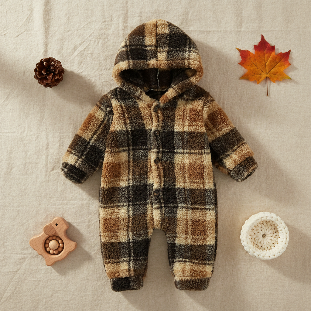 Bambino's Checkered Onesie