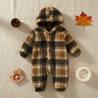 Bambino's Checkered Onesie