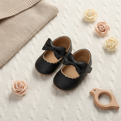 Bambino's Classic Bow Shoes