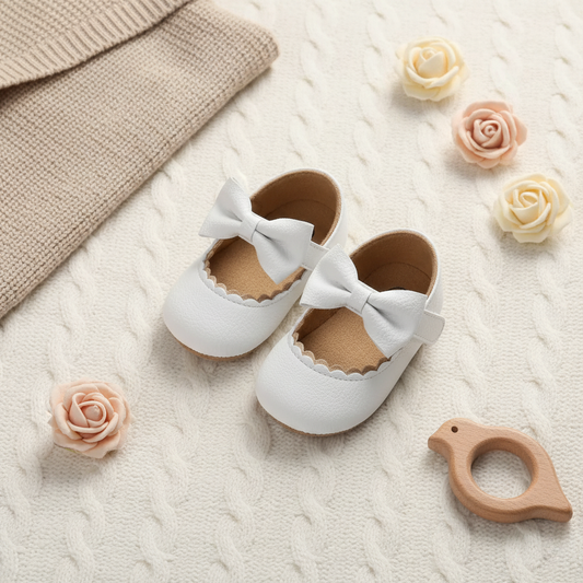 Bambino's Classic Bow Shoes