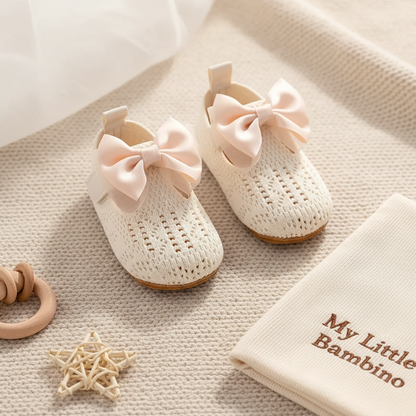 Bambino's Cute Bow Shoes