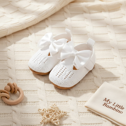Bambino's Cute Bow Shoes