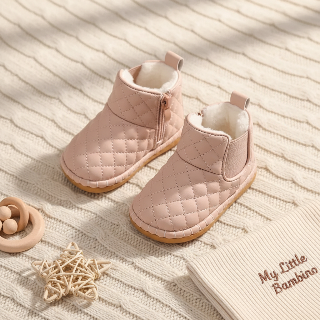 Bambino's Quilted Winter Boots